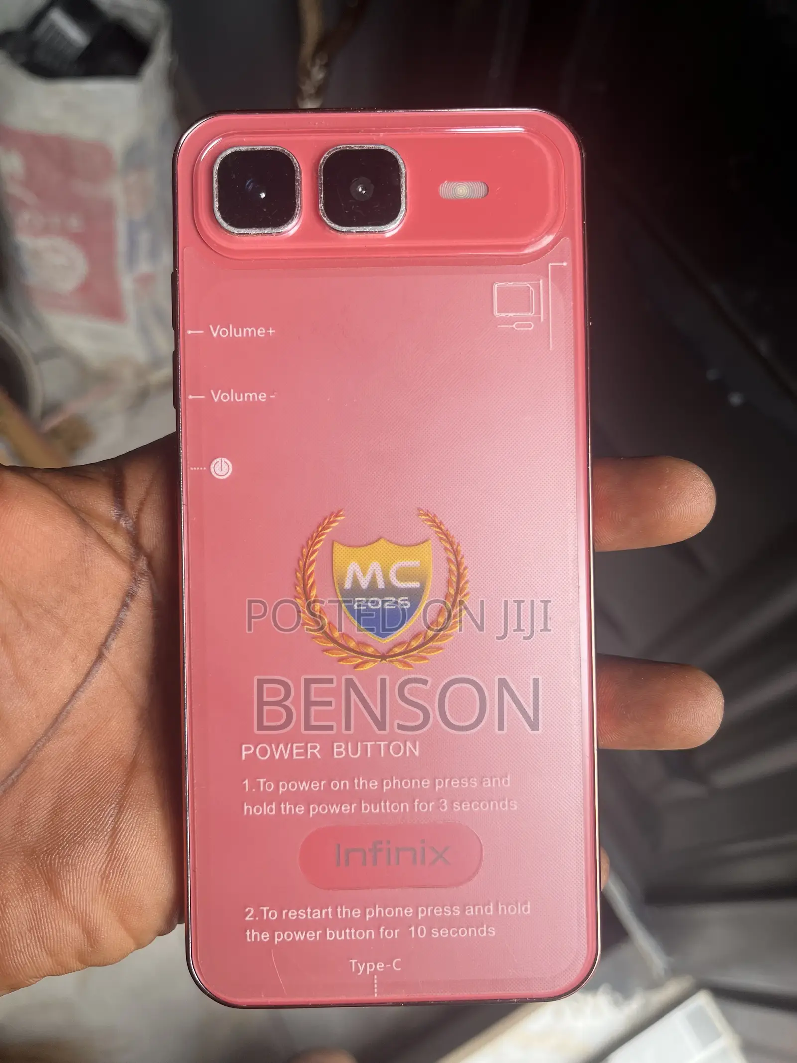 Infinix Smart 10 Plus 128 GB Red