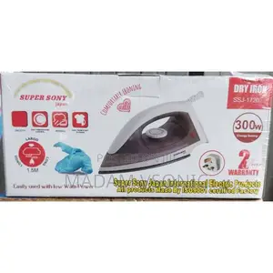 Super Sony 300w Energy Saving Dry Iron for Solar