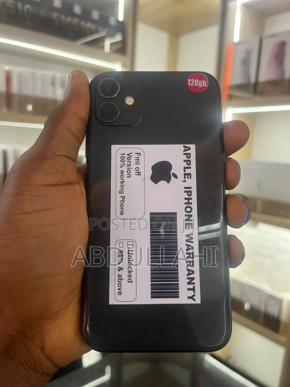 Apple iPhone 11 128 GB Black