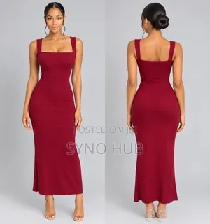 Red Sleeveless Dress