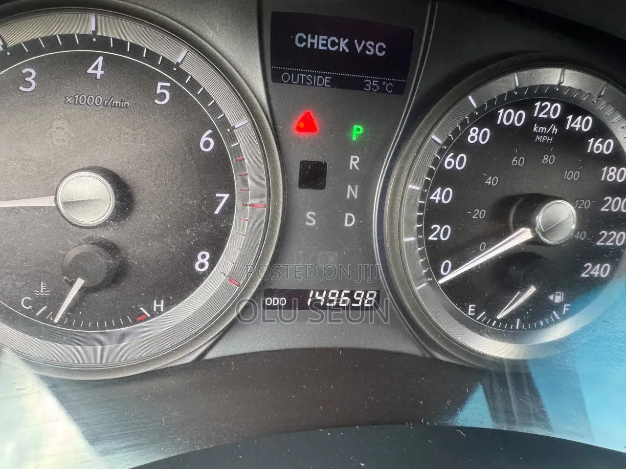 Lexus ES 350 2008 Gray