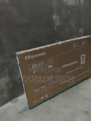 Hisense Smart Television Featuring an 85 Inch QLED Screen