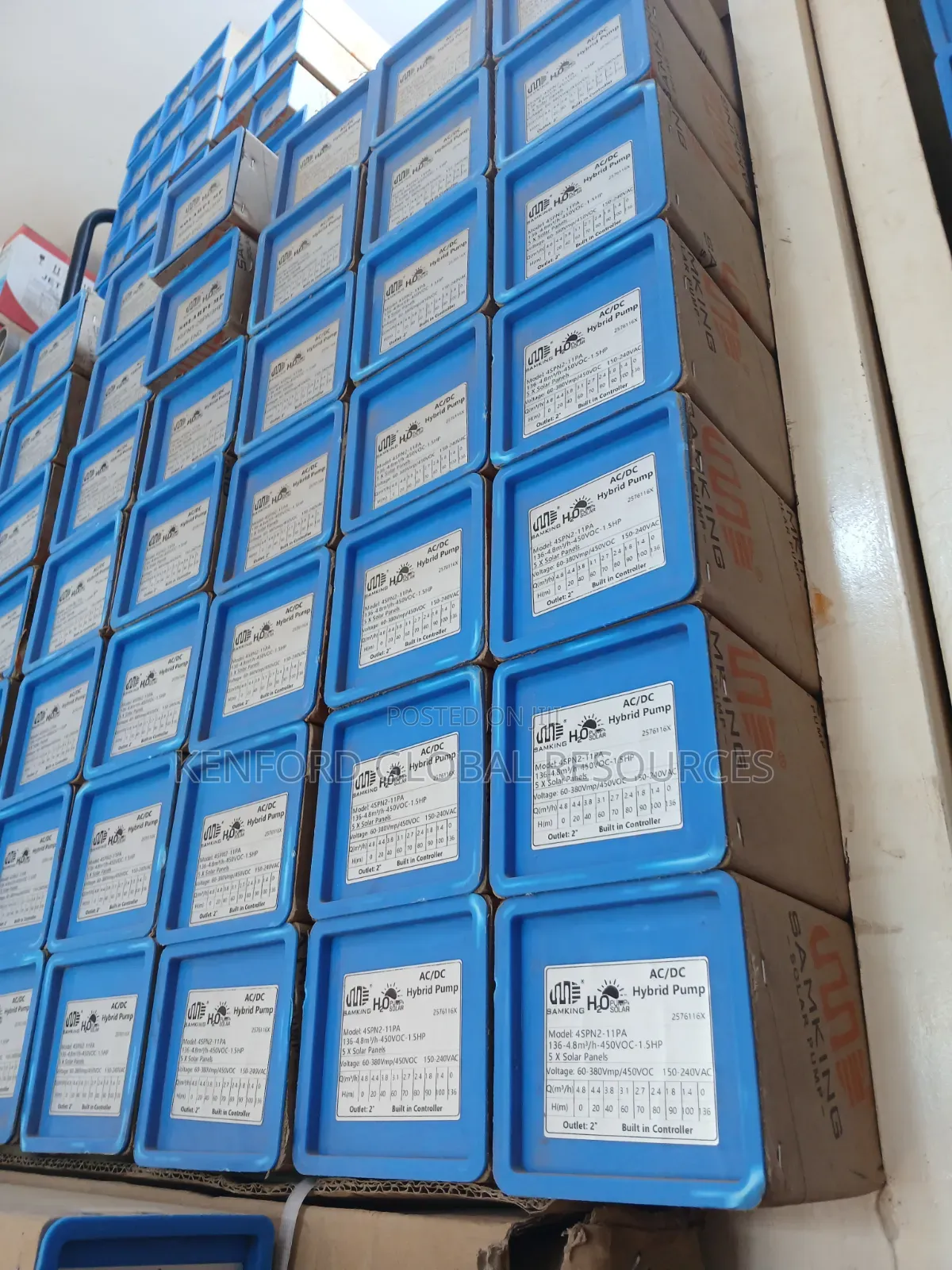 3hp Samking Hybrid Solar Pumping Machine AC/Dc