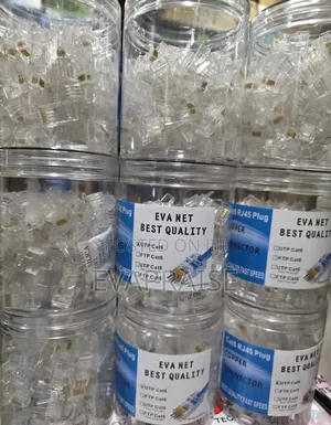 Eva Net Unshielded Connector Cat 6 100pcs