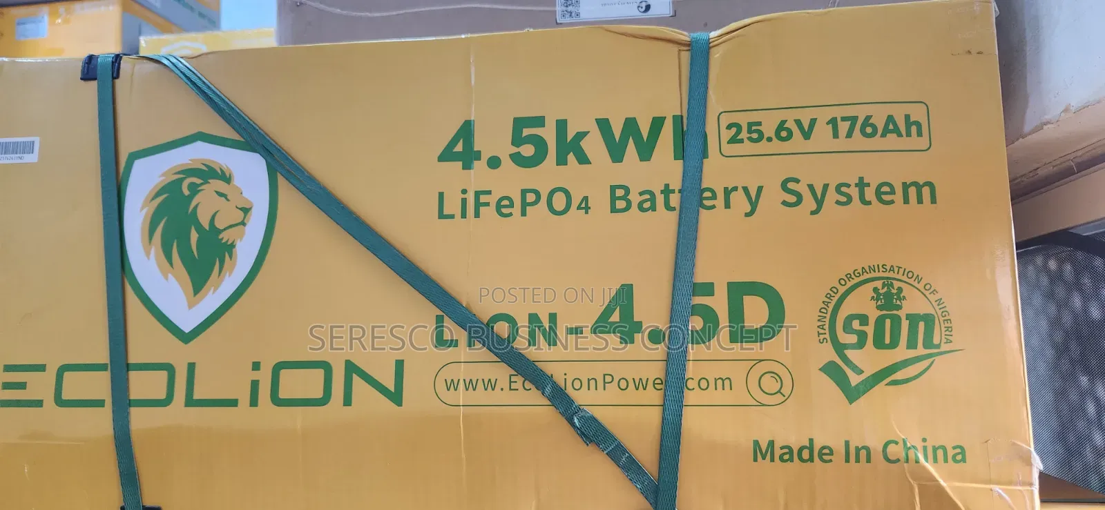 ECOLION 4.5KWH 24v Lithium Battery