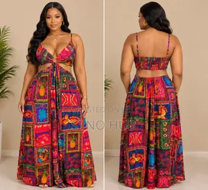 Colourful and Stylish Long Dress