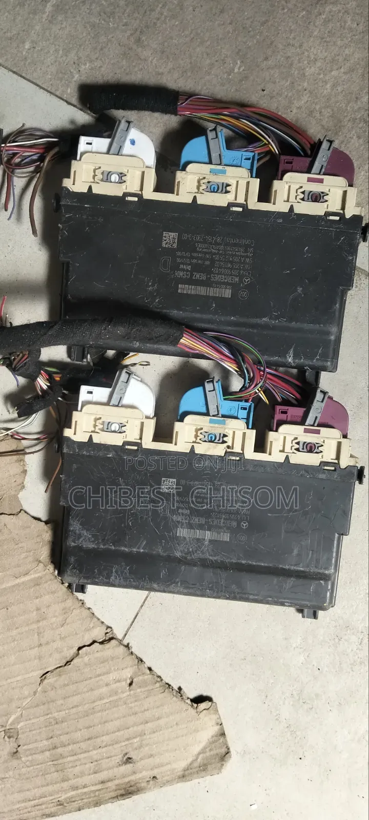 W205 Front Seat Control Unit Module GLC