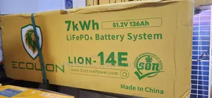 ECOLION 7KWh 24v Lithium Battery