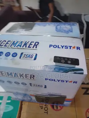 Never Run Out of Ice: Polystar 15kg Home Ice Maker