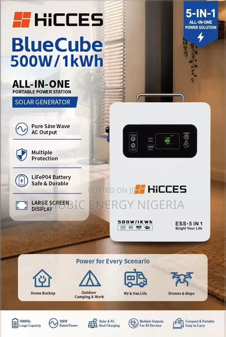 Techfine Solar Generator 500W SW Series