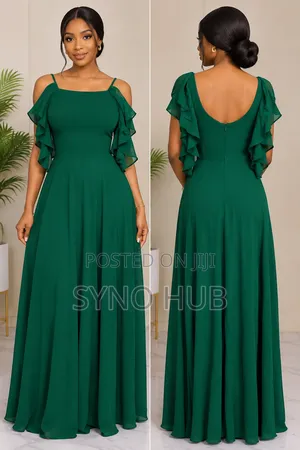 Green Long Dress