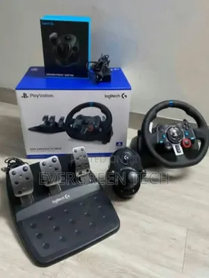 Logitech G29 Steering Wheel Car Racing With Gear Shifter