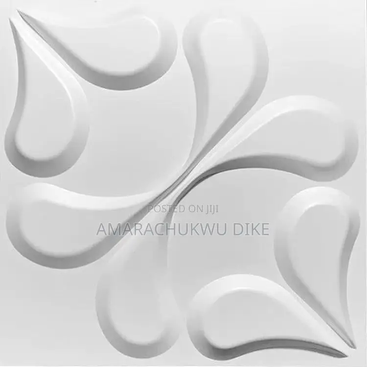 White 3D PVC Wall Ceiling Panel Wholesale Retail Sales