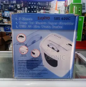 Sanyo Electric Paper Shredder