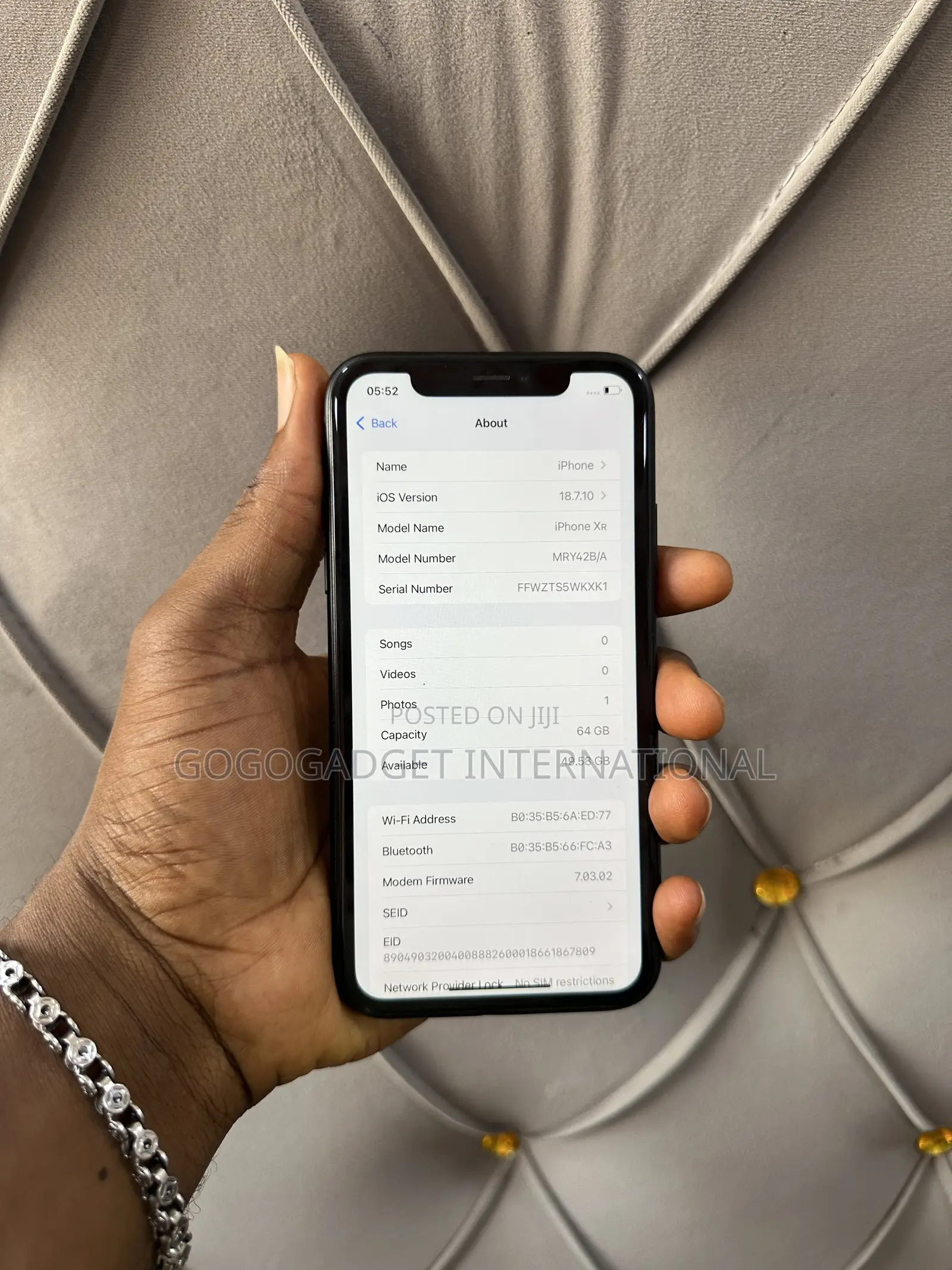 Apple iPhone XR 64 GB Black