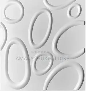 White Decorative 3D Plastic Wall Ceiling Panel Board