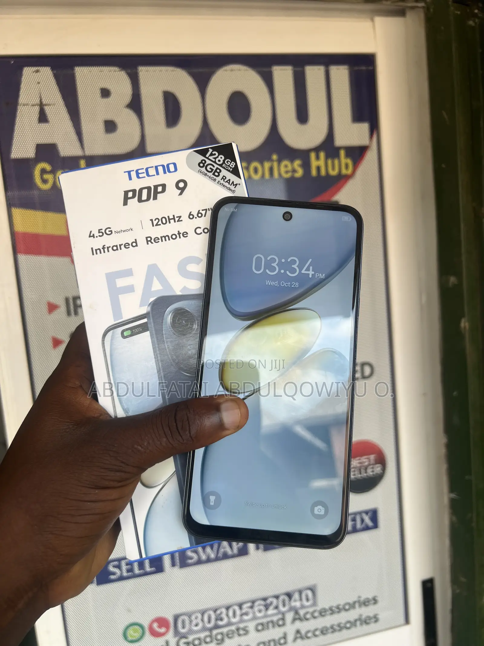 Tecno Pop 9 128 GB Black
