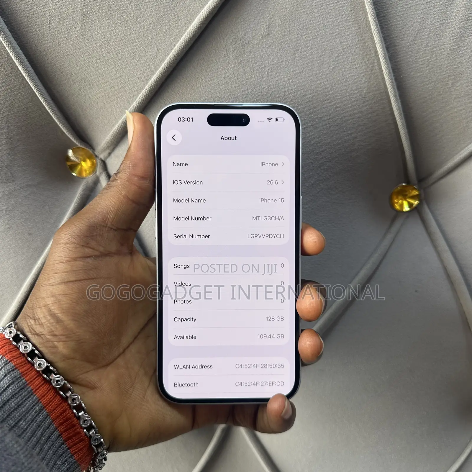Apple iPhone 15 128 GB Blue