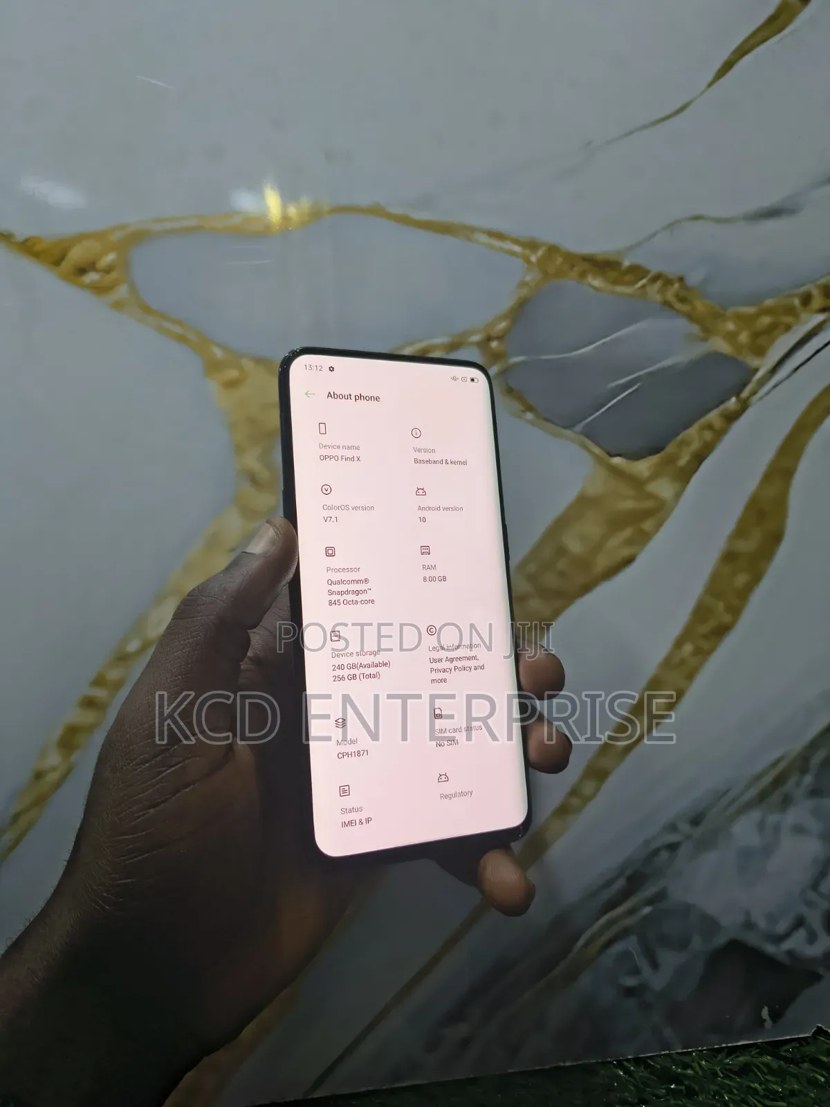 Oppo Find X 256 GB Blue