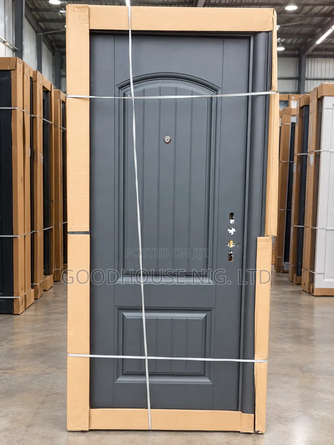 Black Steel Door
