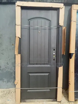 Black Steel Door