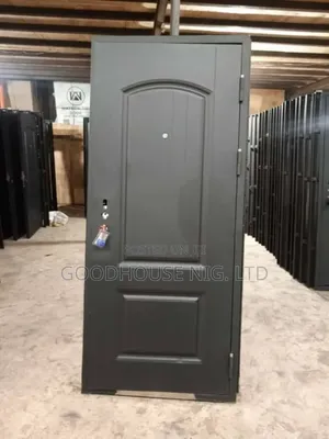 Black Steel Door