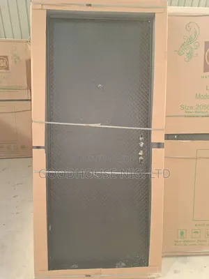 Black Steel Door