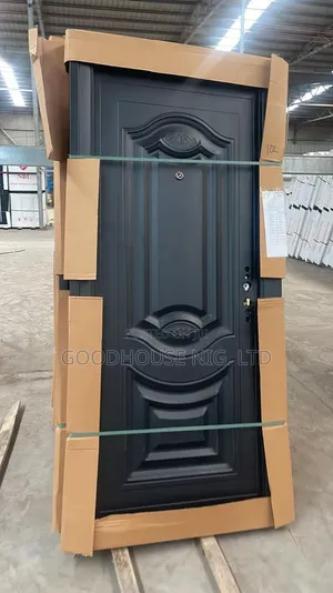 Black Steel Door