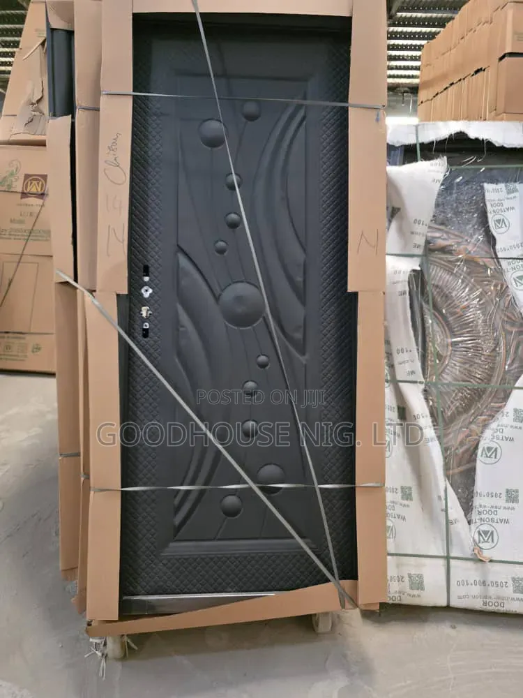 Black Steel Door