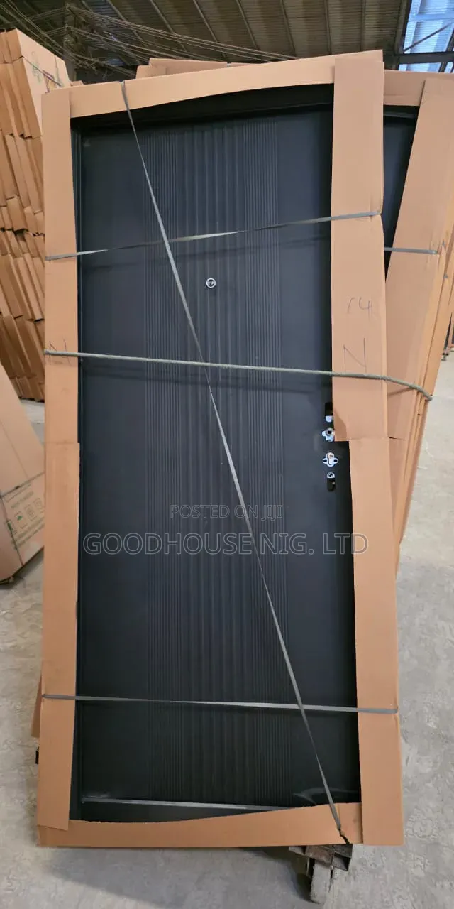 Black Steel Door