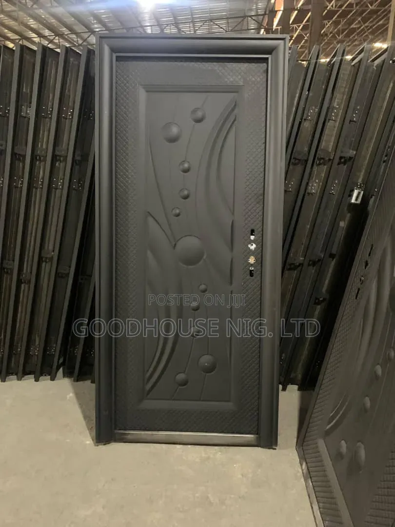 Black Steel Door