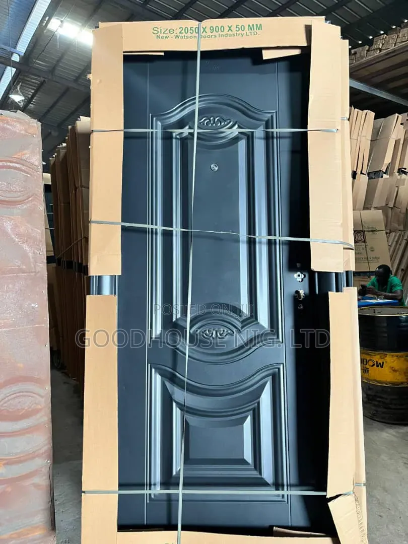 Black Steel Door