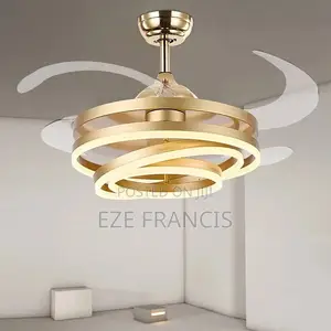 Crystal Fan Chandelier