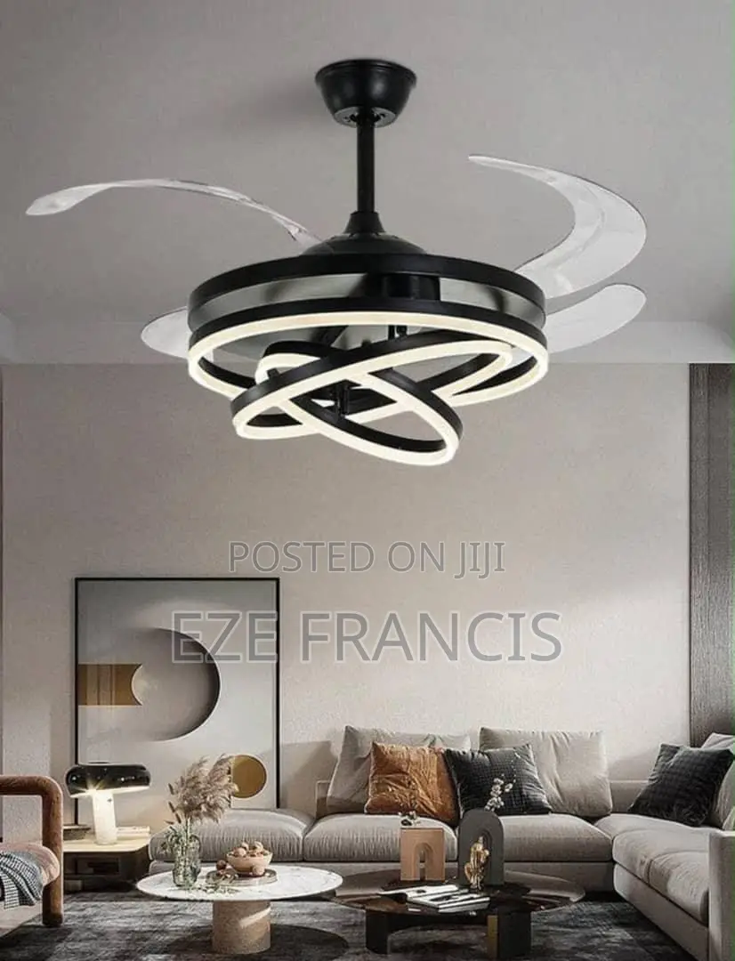 Crystal Fan Chandelier