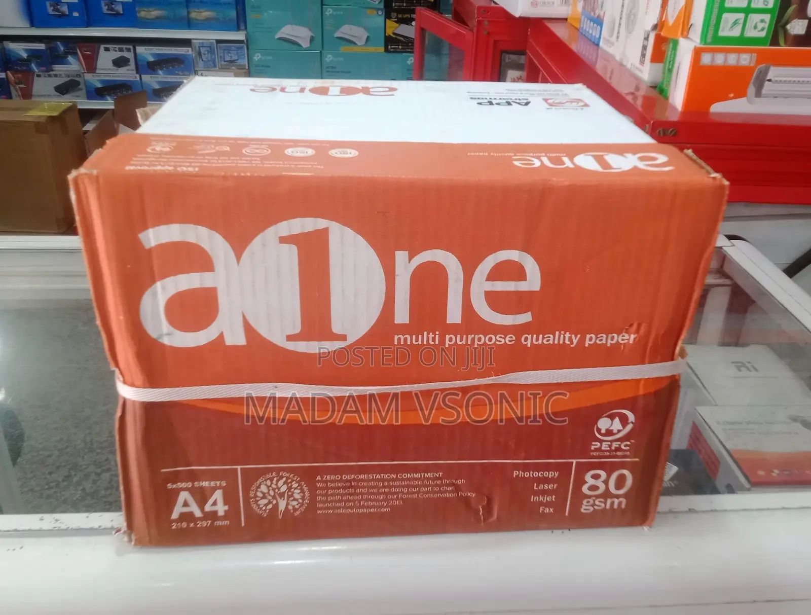 A1ne 80gms Multi Purpose Printing A4 Paper (1 Carton)