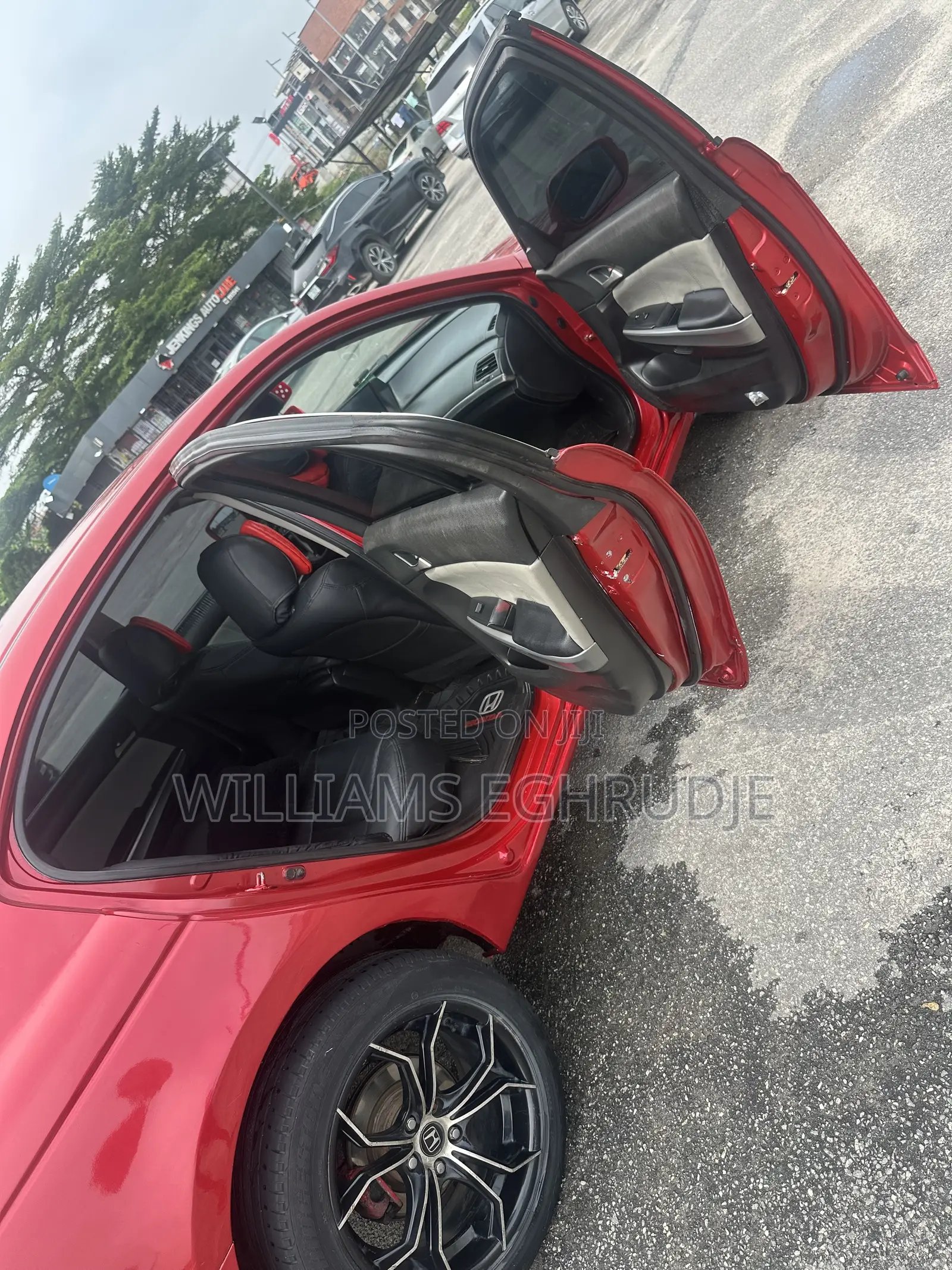 Honda Accord 2008 Red