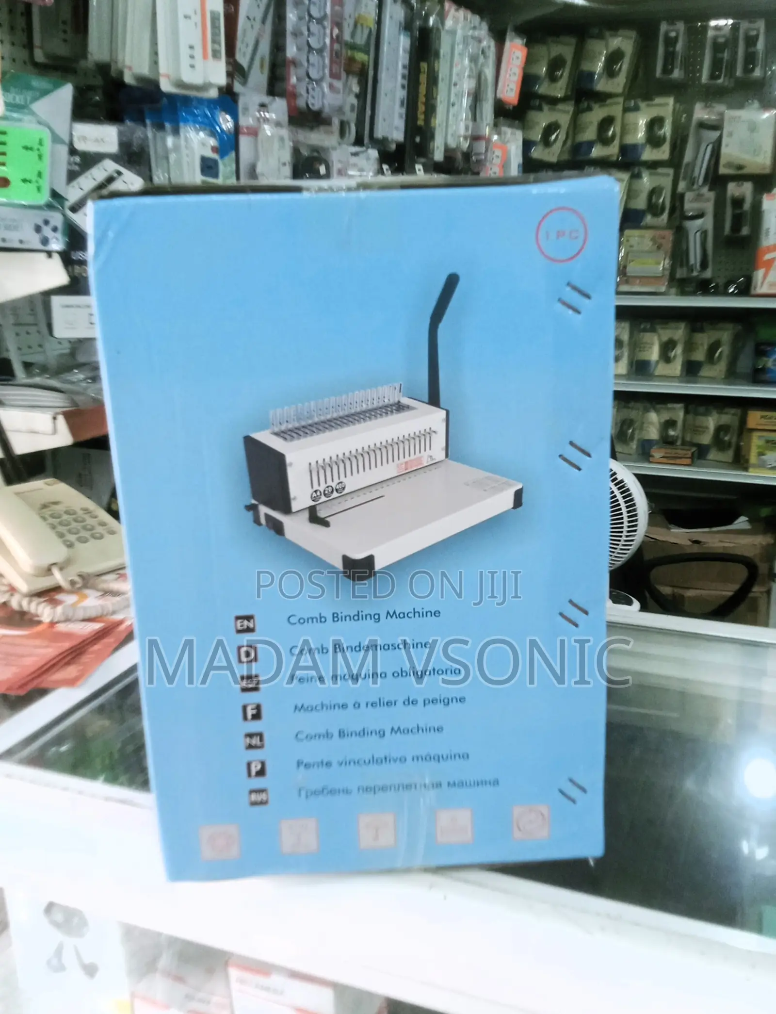 ASPEG Boxer Bind Comb Binding Machine AB-2000