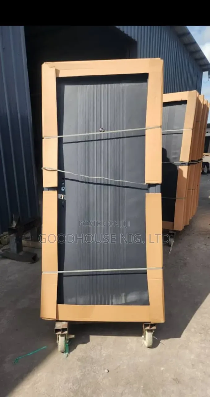 Black Steel Door
