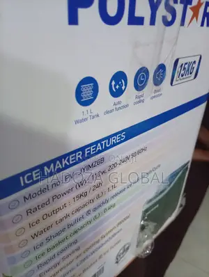 Instant Chill for Events: Polystar 15kg Portable Ice Making System