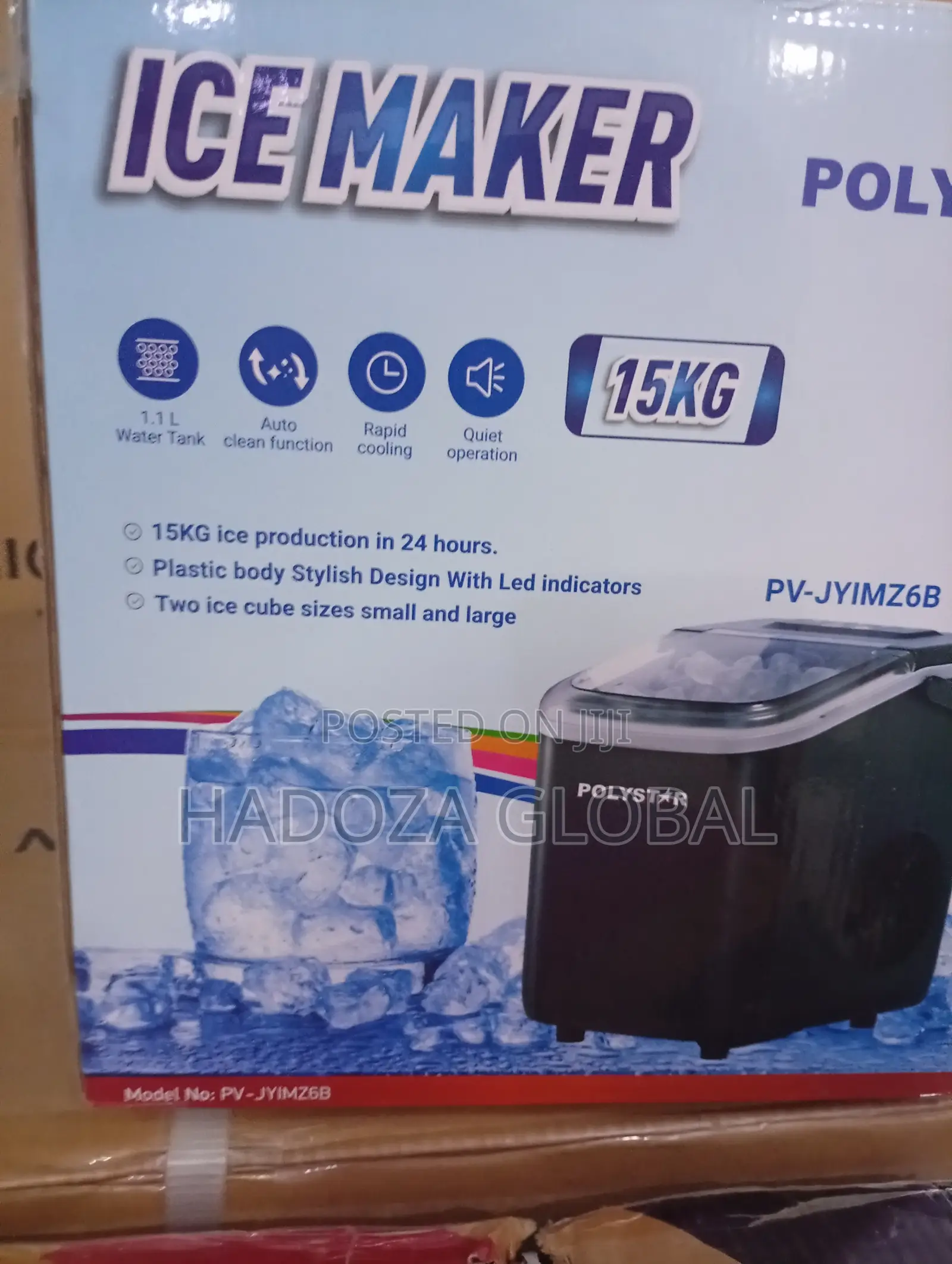 Instant Chill for Events: Polystar 15kg Portable Ice Making System