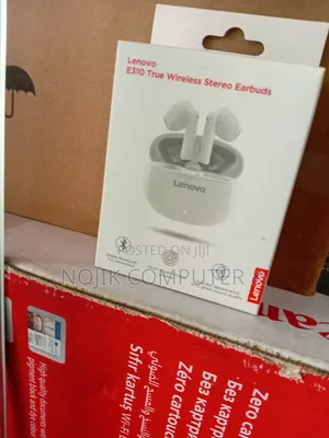 Lenovo E310 Wireless Earbuds WHITE/BLACK