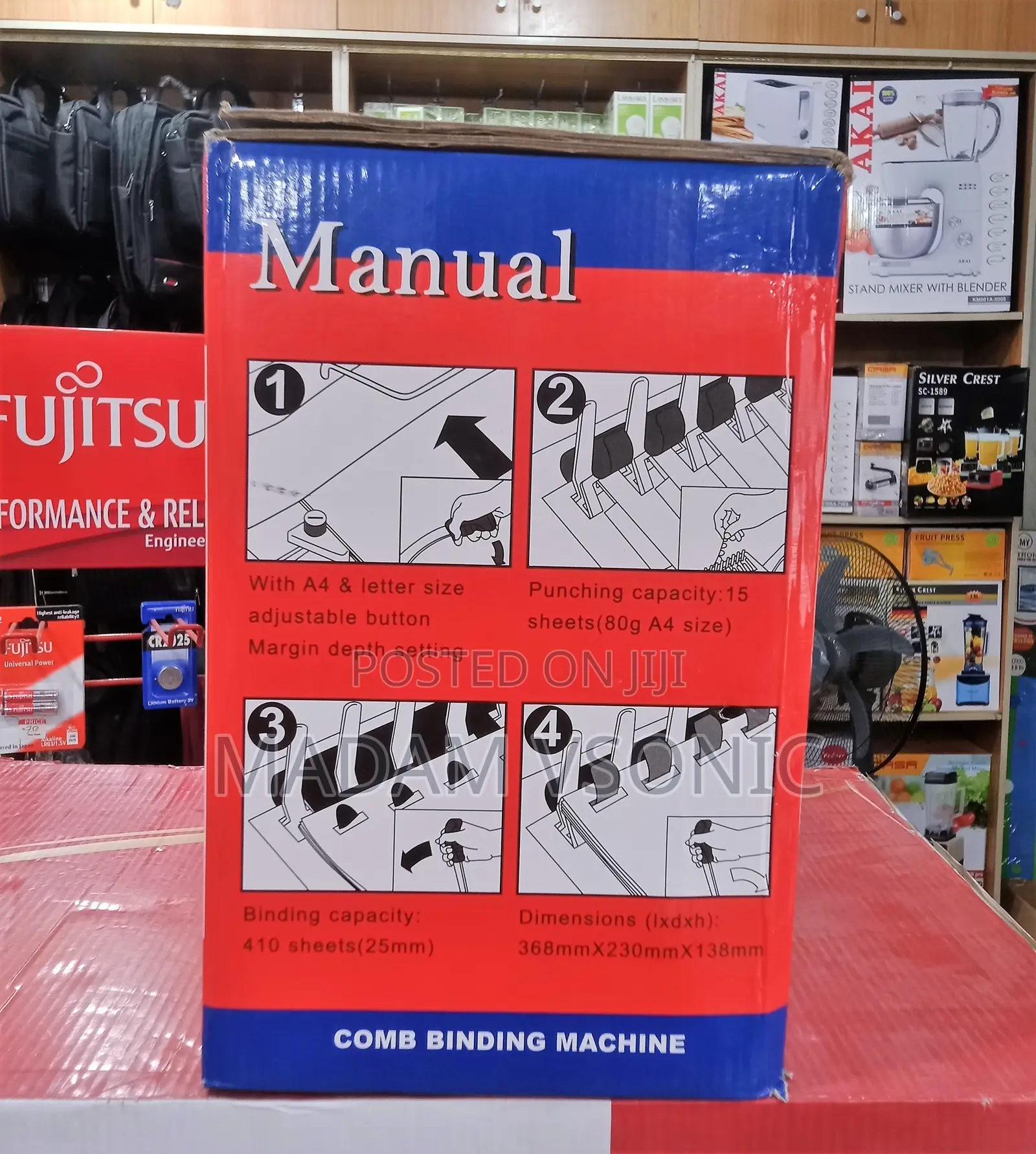 Buyor Comb Binding Machine