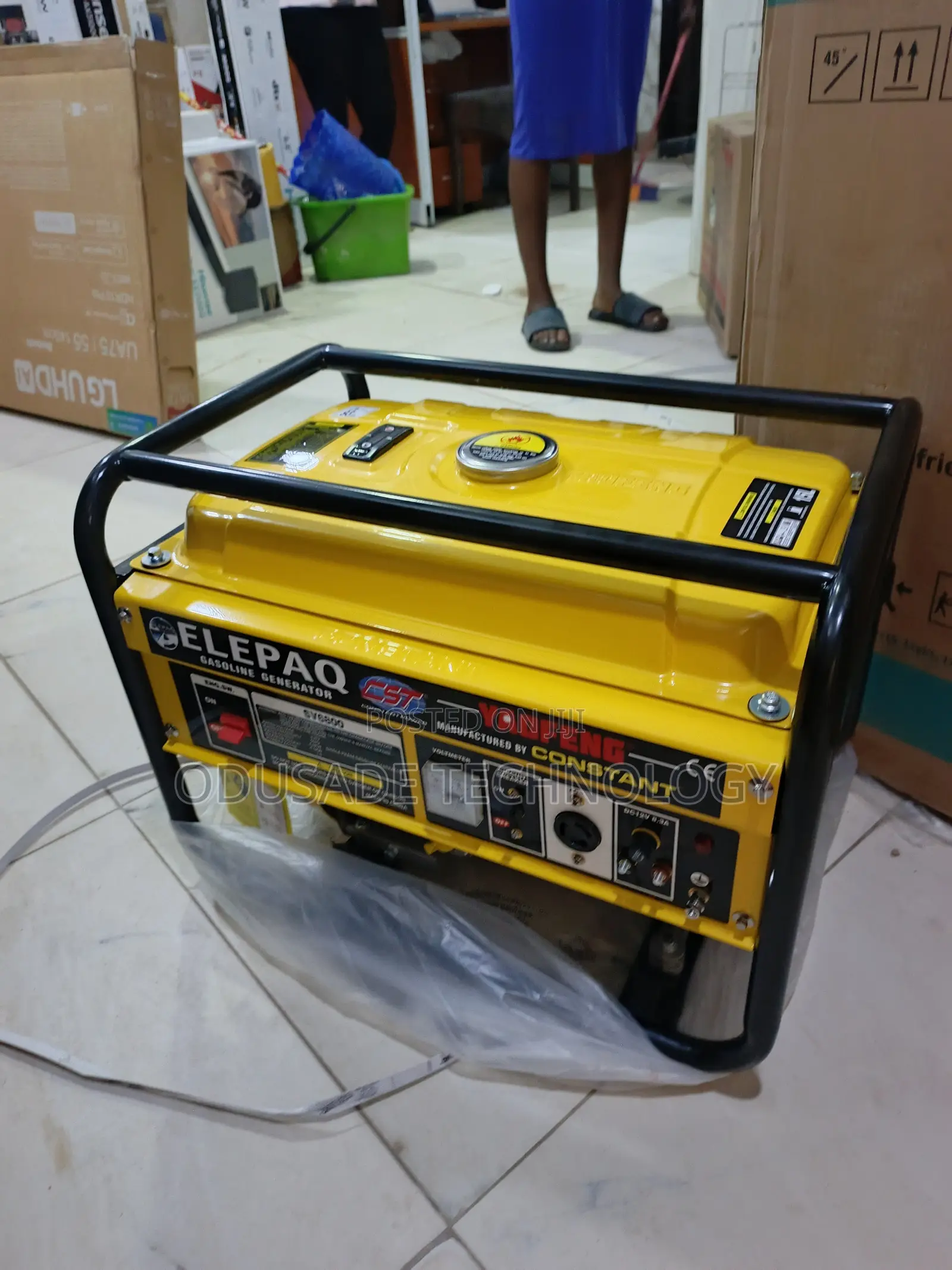Elepaq SV6800 Gasoline Generator With Portable Frame