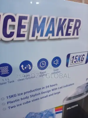 Never Disappoint Guests: Polystar 15kg Fast-Production Ice Maker