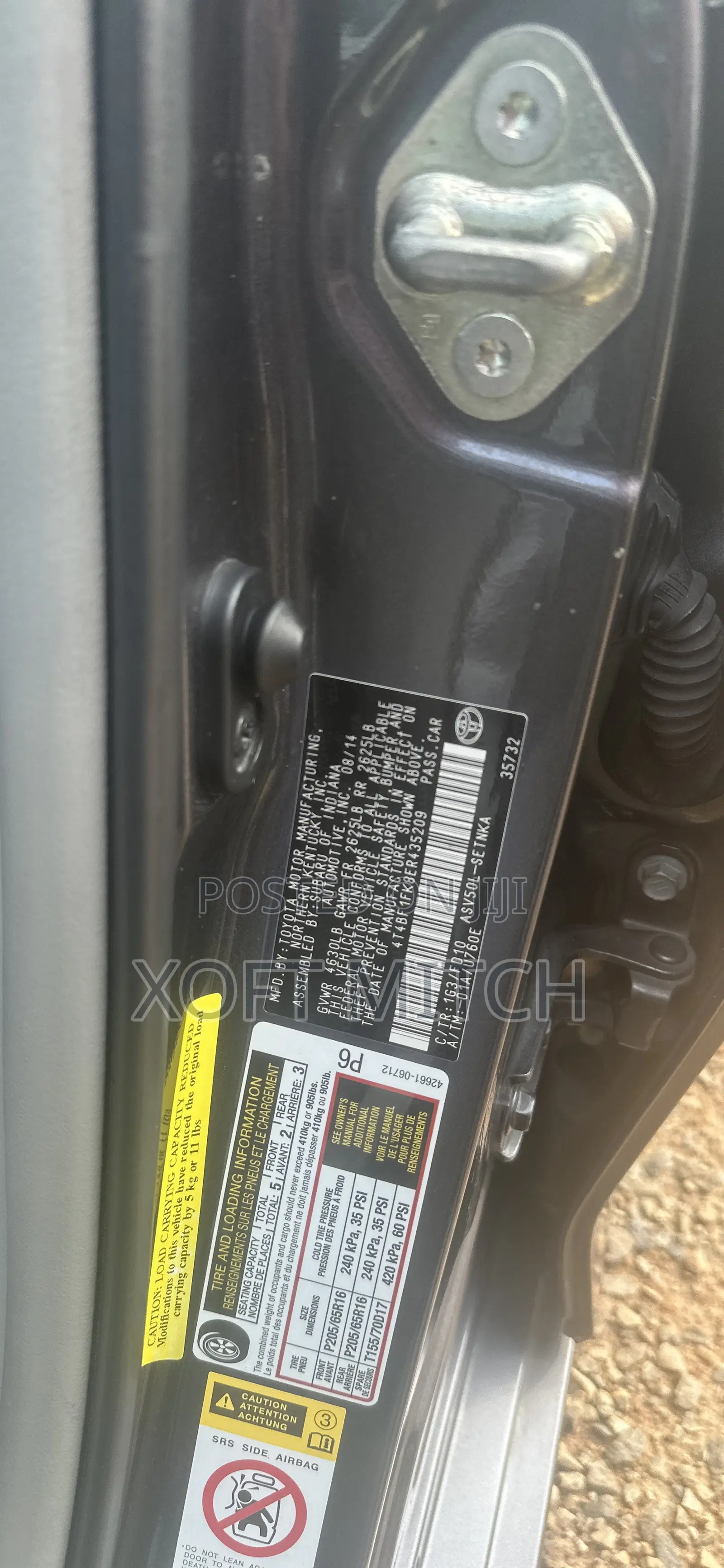 Toyota Camry 2015 Gray