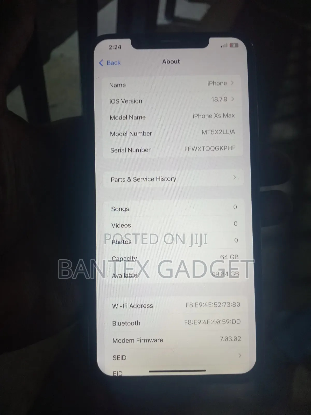 Apple iPhone XS Max 64 GB White