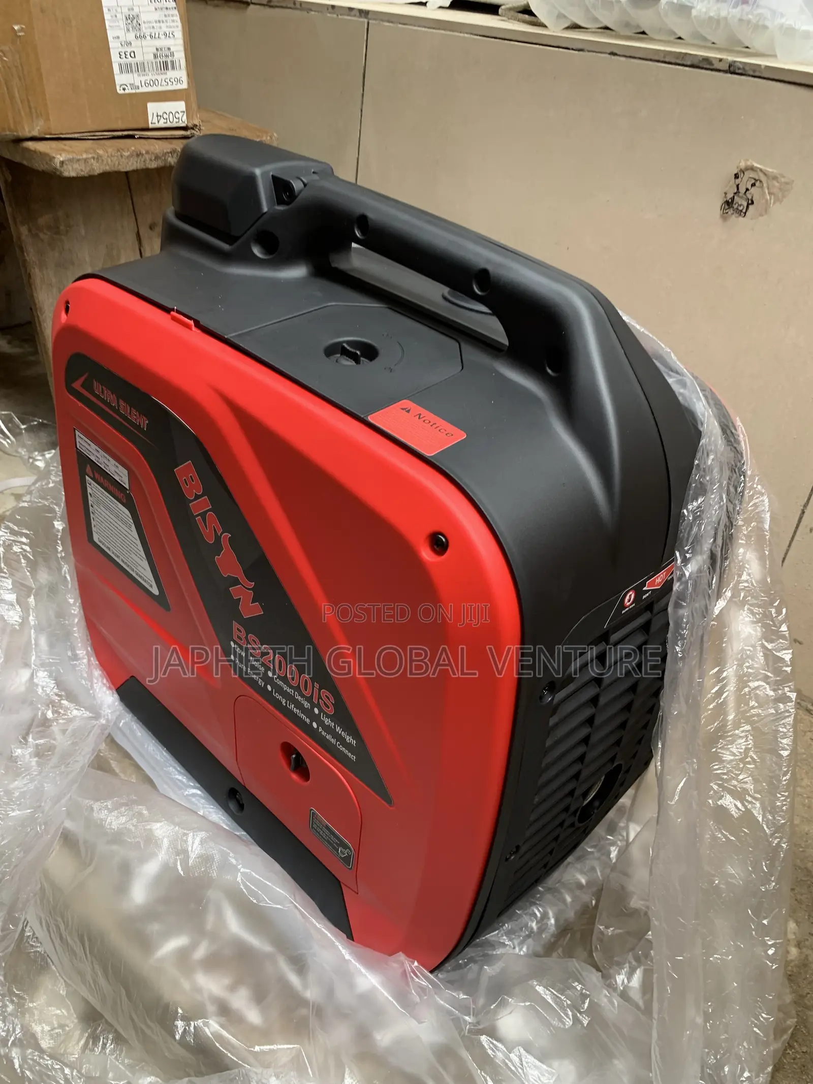 Original BISON BS2000IS Portable Petrol Inverter Generator
