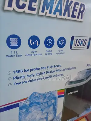 The Polystar 15kg Commercial Ice Maker