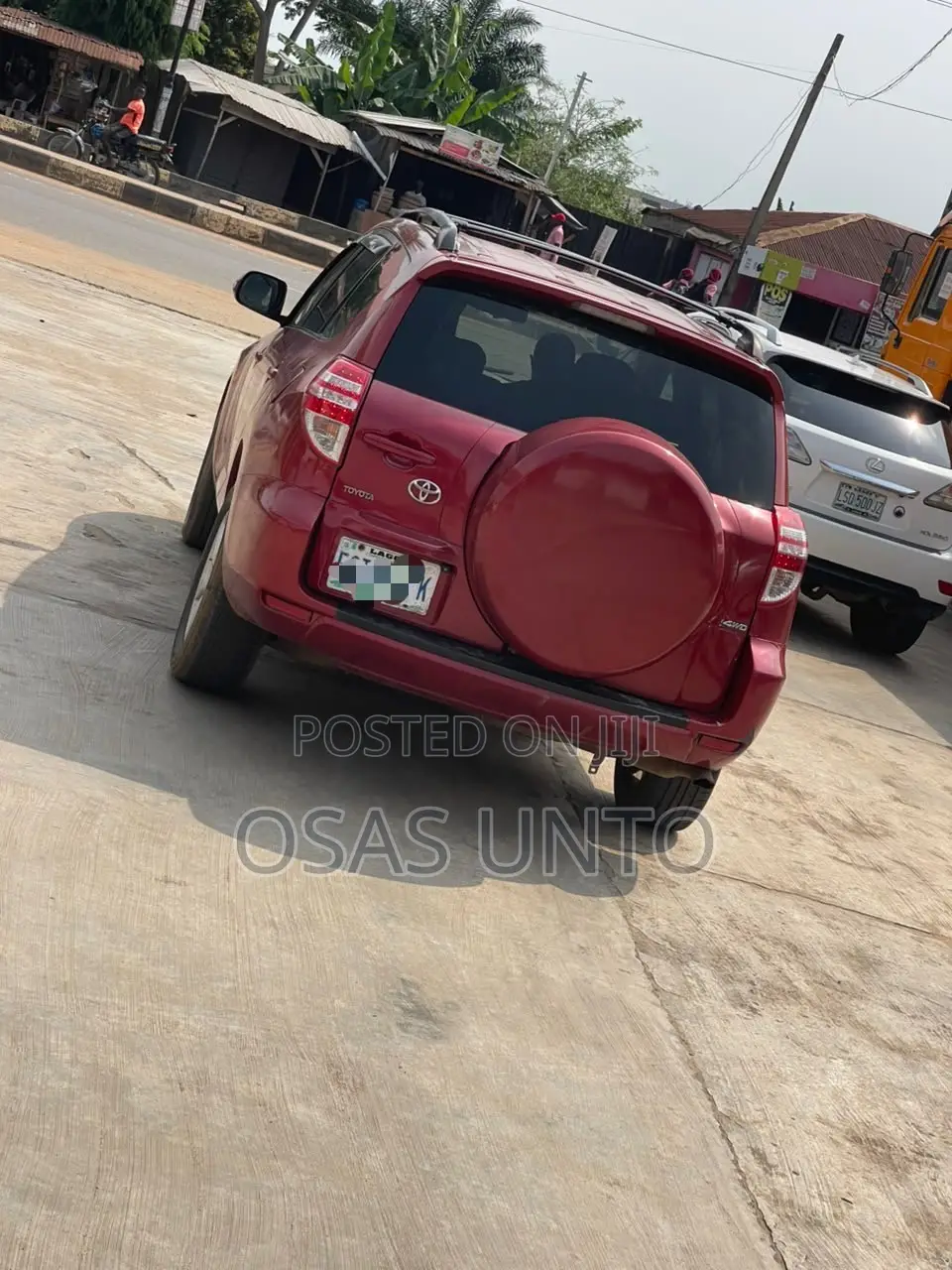 Toyota RAV4 2007 Red