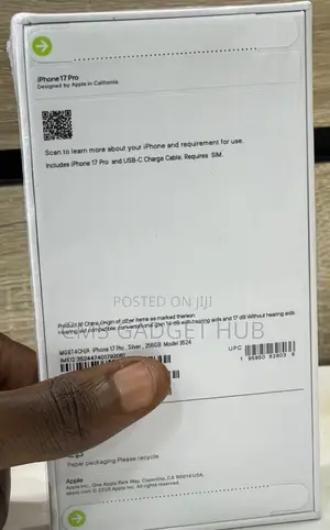 New Apple iPhone 17 Pro 256 GB